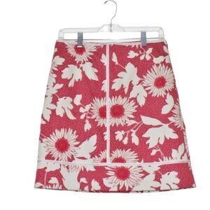 Ann Taylor Loft Floral Skirt Size 8P